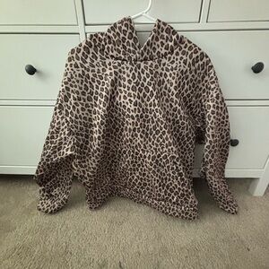 cheetah Print Hoodie